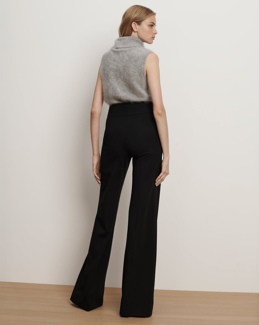 Kalinda Wide-Leg Ponte Pant