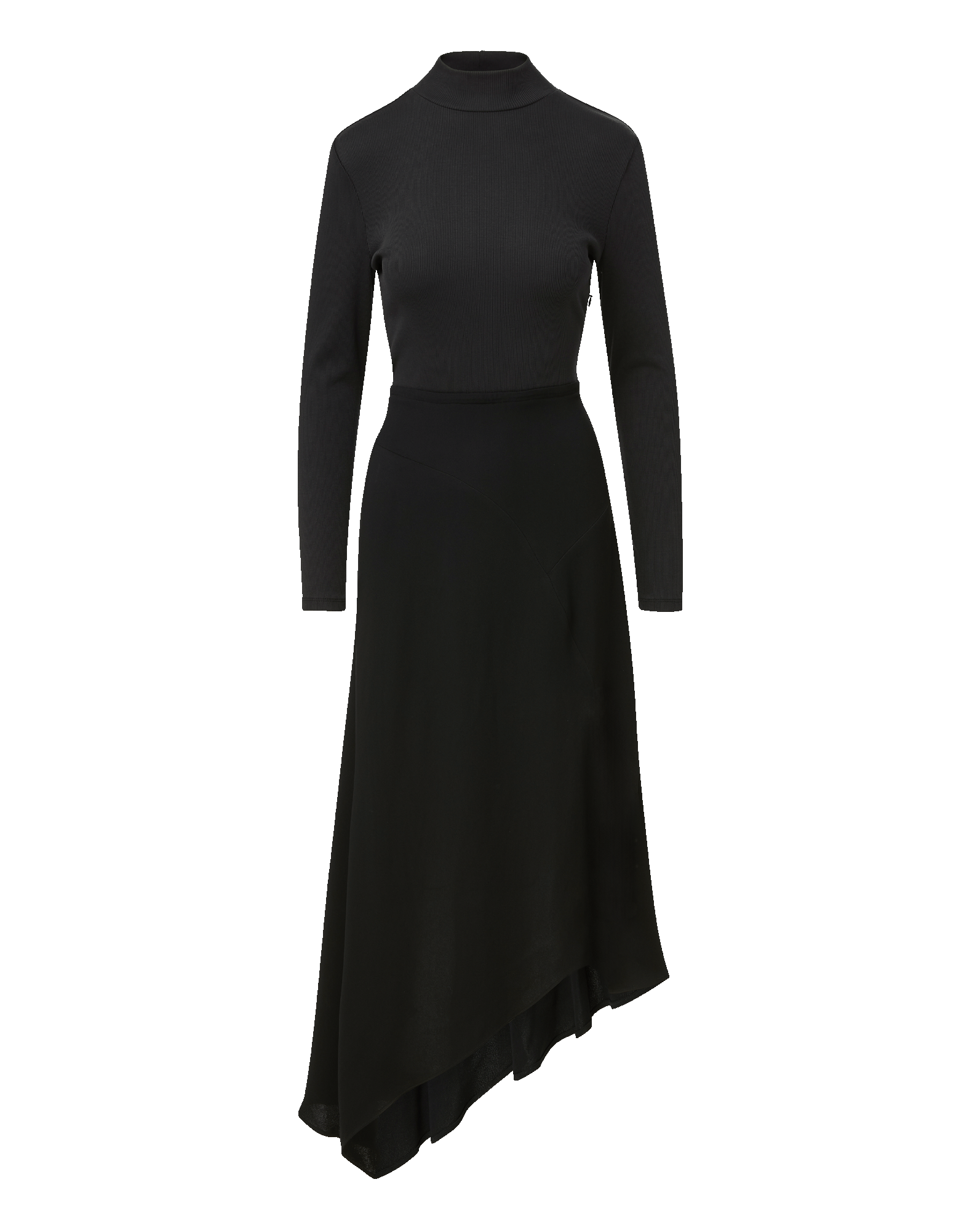 Thalissa Handkerchief Midi Dress